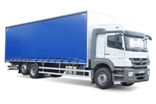 Car Hire Stevenage - 26 Tonne Curtain Side Truck - Truck hire Stevenage