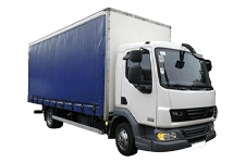 Car Hire Stevenage - 7.5 Tonne Curtain Side Truck - Truck hire Stevenage