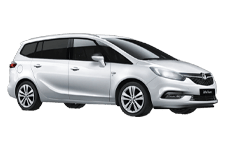 Car Hire Stevenage - Vauxhall Zafira 7-Seater - Minibus hire Stevenage